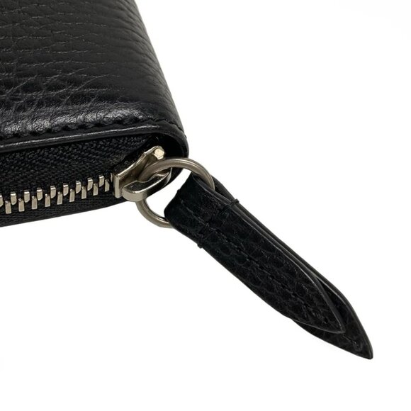 GUCCI GG Marmont Black Leather - Long Wallet 451-071525 - Picture 7 of 11